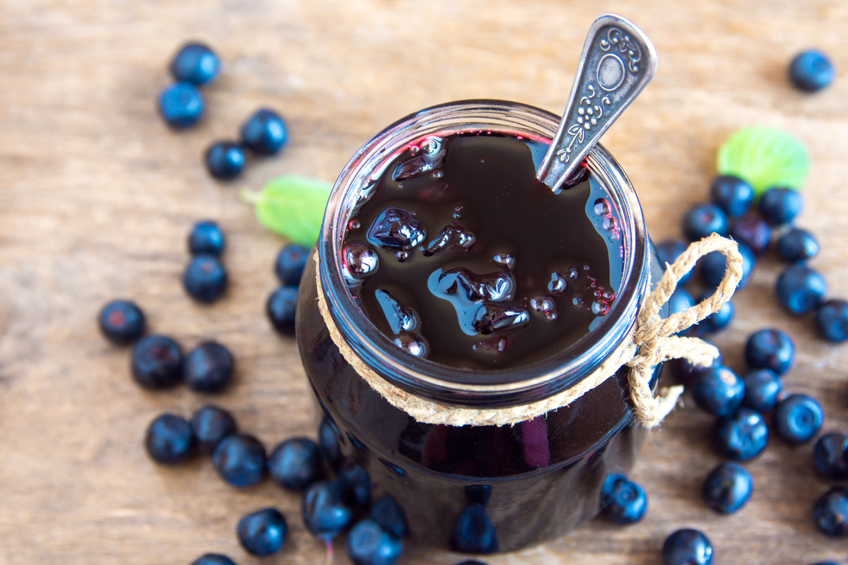 Blueberry jam